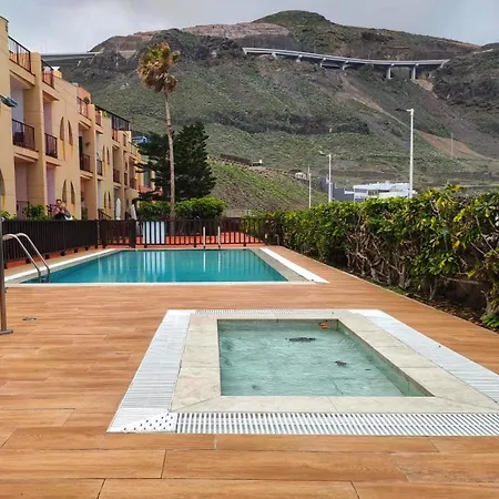 公寓 Giraud Ii - Beachfront - Pool - 46 M2 Terrace Santa Maria de Guia de Gran Canaria